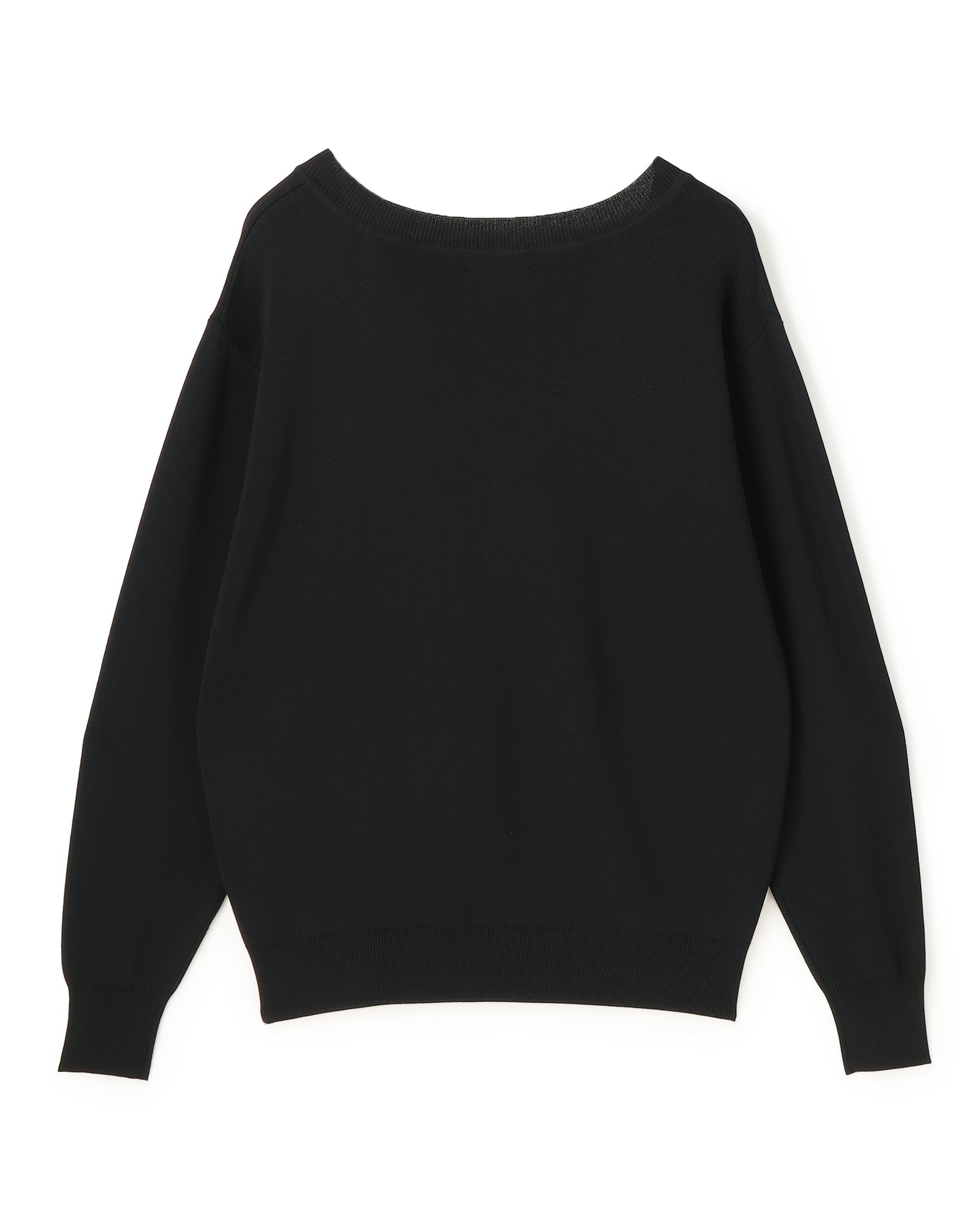 MILANO RIB KNIT DEEP V-NECK L/S PULLOVER（ミラノリブニット