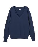 MILANO RIB KNIT DEEP V-NECK L/S T-SHITS（ミラノリブニットディープＶネックロングスリーブトップス）｜onit（オニット）OFFICIAL ONLINE STORE