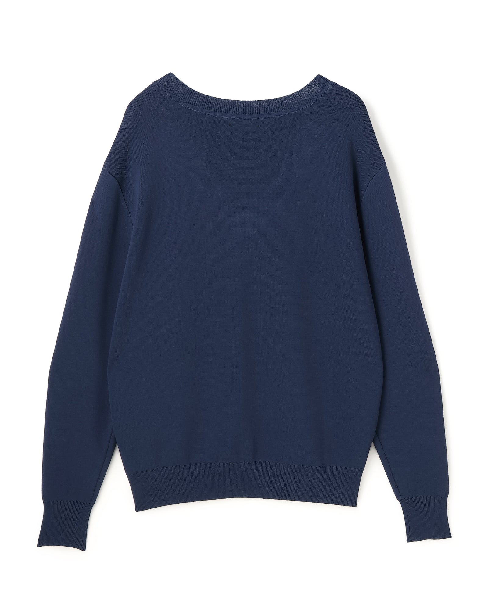 MILANO RIB KNIT DEEP V-NECK L/S PULLOVER（ミラノリブニット