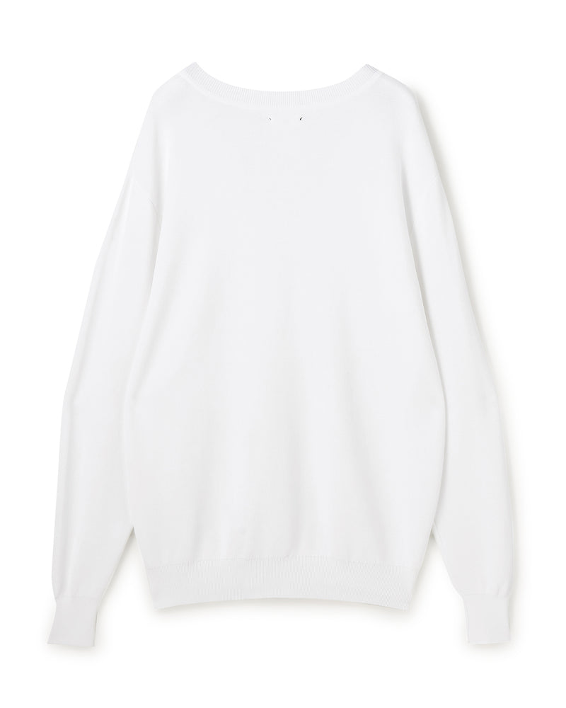 MILANO RIB KNIT DEEP V-NECK L/S T-SHITS（ミラノリブニットディープＶネックロングスリーブトップス）｜onit（オニット）OFFICIAL ONLINE STORE