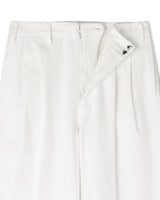 HOPSACK CENTER PRESS TUCK PANTS（ホップサックセッタープレスタックパンツ）｜ONIT（オニット）OFFICIAL ONLINE STORE