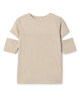 SHEER COTTON SLIT SLEEVE T-SHIRTS（シアーコットンスリットスリーブTシャツ）｜ONIT（オニット）OFFICIAL ONLINE STORE