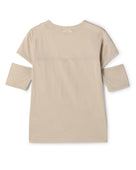 SHEER COTTON SLIT SLEEVE T-SHIRTS（シアーコットンスリットスリーブTシャツ）｜ONIT（オニット）OFFICIAL ONLINE STORE