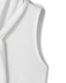SUPER AMERICAN DRY COTTON BOW TIE SLEEVELESS TOPS（スーパーアメリカンドライコットンボウタイノースリーブトップス）｜ONIT（オニット）OFFICIAL ONLINE STORE
