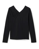 SHEER COTTON SLIT SLEEVE T-SHIRTS（シアーコットンカシュクールトップス）｜ONIT（オニット）OFFICIAL ONLINE STORE