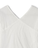 SHEER COTTON SLIT SLEEVE T-SHIRTS（シアーコットンカシュクールトップス）｜ONIT（オニット）OFFICIAL ONLINE STORE
