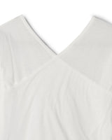 SHEER COTTON SLIT SLEEVE T-SHIRTS（シアーコットンカシュクールトップス）｜ONIT（オニット）OFFICIAL ONLINE STORE