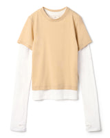STRETCH JERSEY 2 LAYERED TOP（ストレッチジャージー2レイヤードトップ）｜ONIT（オニット）OFFICIAL ONLINE STORE