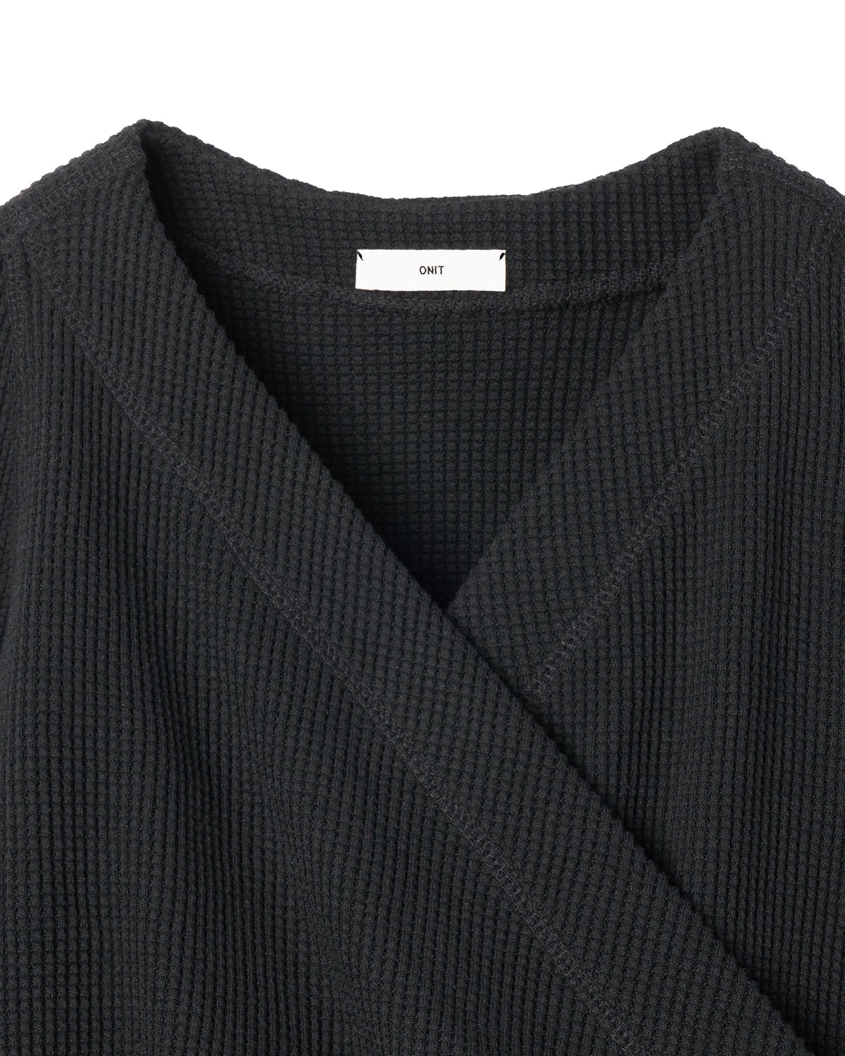 WAFFLE CACHECOEUR TOP（ワッフルカシュクールトップ）｜ONIT（オニット）OFFICIAL ONLINE STORE