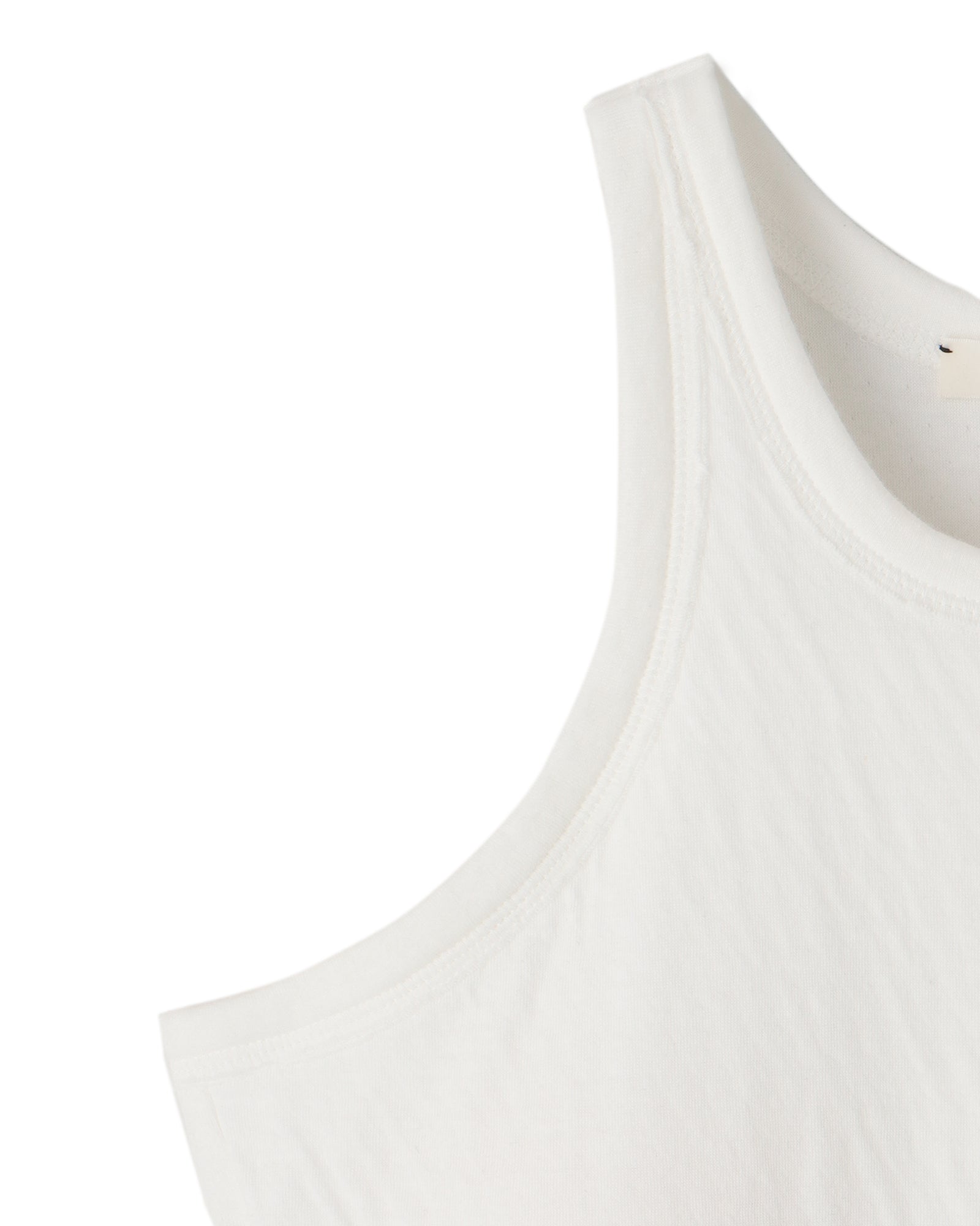 DOUBLE GAUZE AMERICAN SLEEVE BRA TANK TOP（ダブルガーゼ